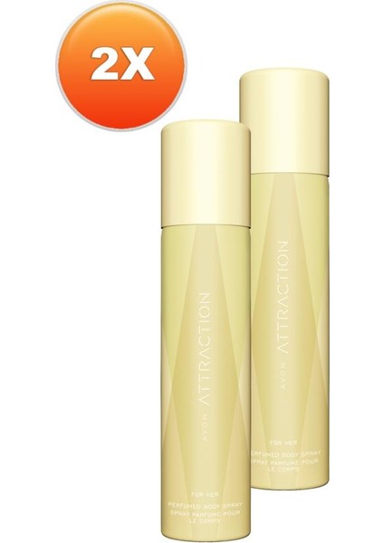 Attraction Kadın Deodorant Ikili Set