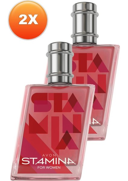 Stamina Kadın Parfüm Edt 75 Ml. Ikili Set