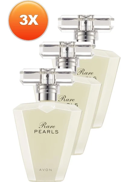 Rare Pearls Kadın Parfüm Edp 50 Ml. Üçlü Set