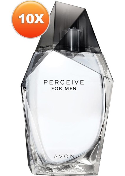 Perceive Erkek Parfüm Edt 100 Ml. Onlu Set