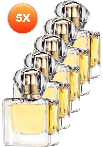 Today Kadın Parfüm Edp 50 Ml. Beşli Set fiyatları