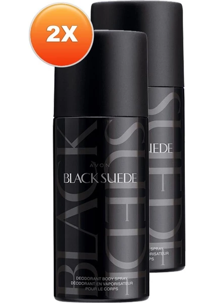 Black Suede Erkek Deodorant 150 Ml. Ikili Set