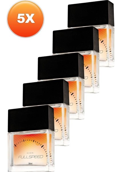 Full Speed Erkek Parfüm Edt 30 Ml. Beşli Set