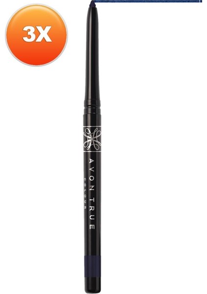Glimmersticks Açılıp Kapanabilen Göz Kalemi Starry Night Blue Üçlü Set