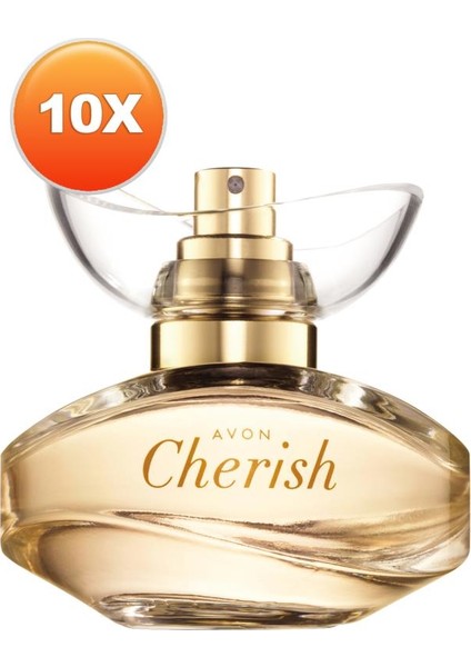 Cherish Kadın Parfüm Edp 50 Ml. Onlu Set