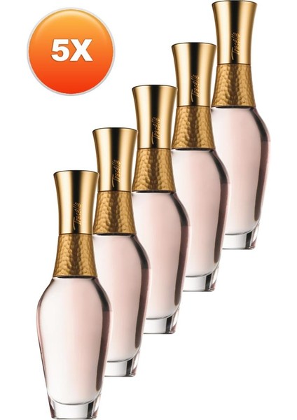 Treselle Kadın Parfüm Edp 50 Ml. Beşli Set
