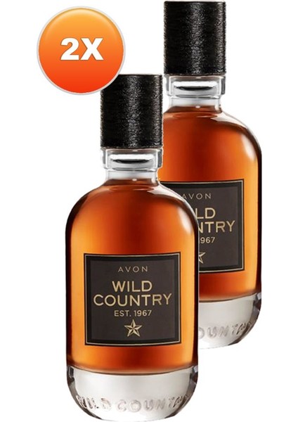 Wild Country Erkek Parfüm Edt 75 Ml. Ikili Set