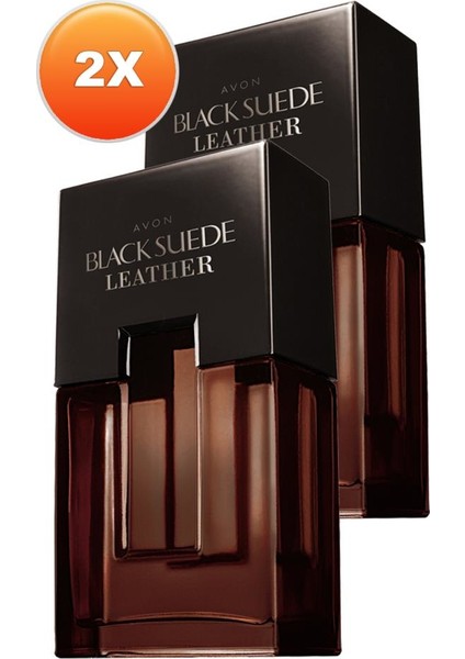 Black Suede Leather Erkek Parfüm Edt 75 Ml. Ikili Set