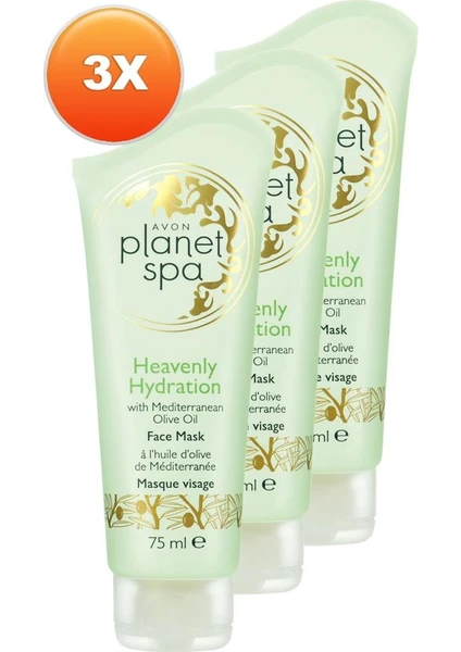 Planet Spa Heavenly Hydration Yüz Maskesi 75 Ml. Üçlü Set