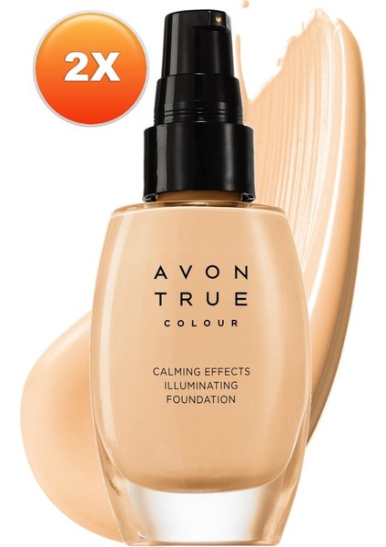 Calming Effects Fondöten Ivory 30 Ml. Ikili Set