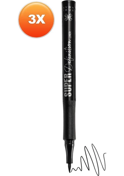 True Super Definition Eyeliner Üçlü Set