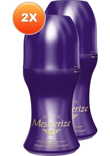 Mesmerize Erkek Roll-On 50 Ml. Ikili Set