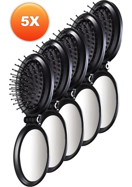 Advance Techniques Aynalı Saç Fırçası 5'li Set