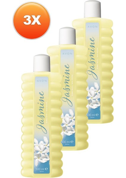 Yasemin Kokulu Banyo Köpüğü 500 ml 3'lü Set