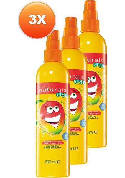 Mango Kokulu Saç Açıcı Sprey 200 ml 3'lü Set