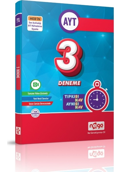 AYT 3'lü Deneme 2020