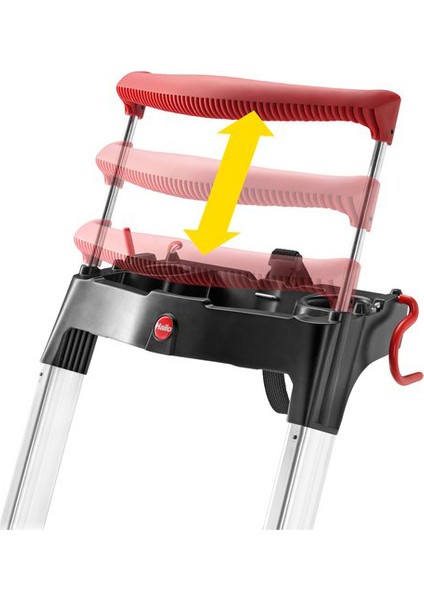 Haılo L100 Toplıne 4 Basamaklı Alüminyum Merdiven fırsatları