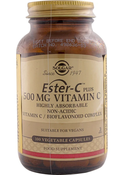 Ester-C Plus 500 Mg 100 Kapsül