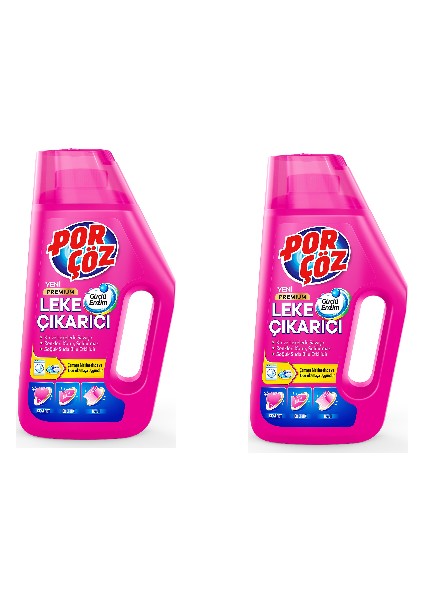 Premium Leke Çıkarıcı 1 lt 2'li
