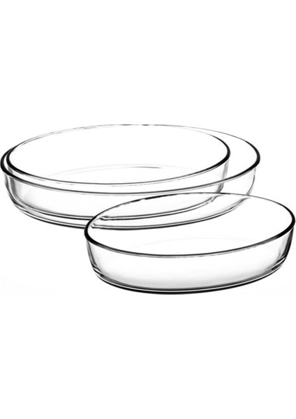 159027 Borcam Oval 3'lü Set