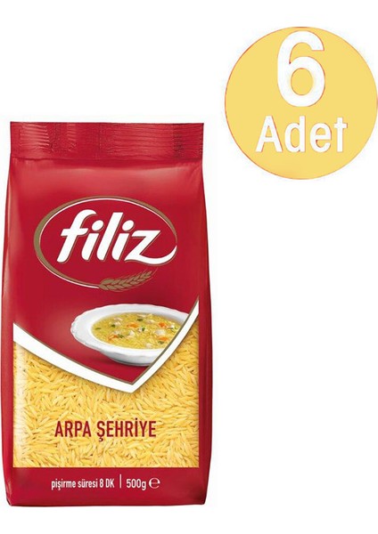 Makarna Arpa Şehriye 500 gr 6 Adet