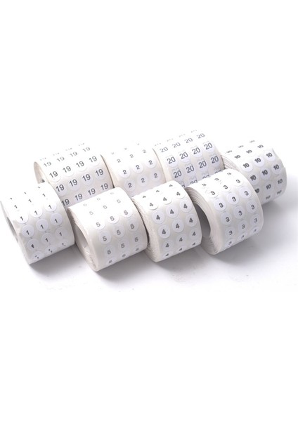 Etiketleme Makinesi Numaralı Etiket 28 No