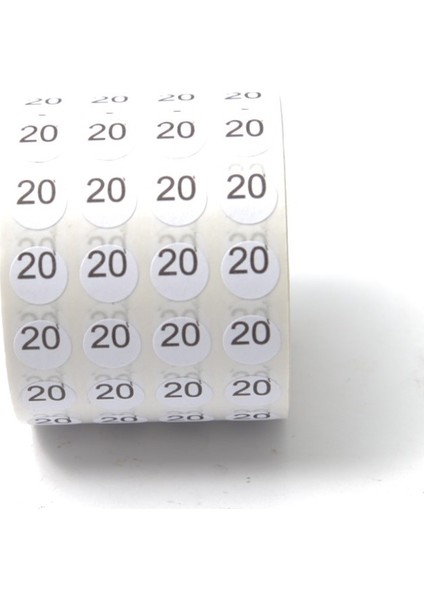 Etiketleme Makinesi Numaralı Etiket 28 No