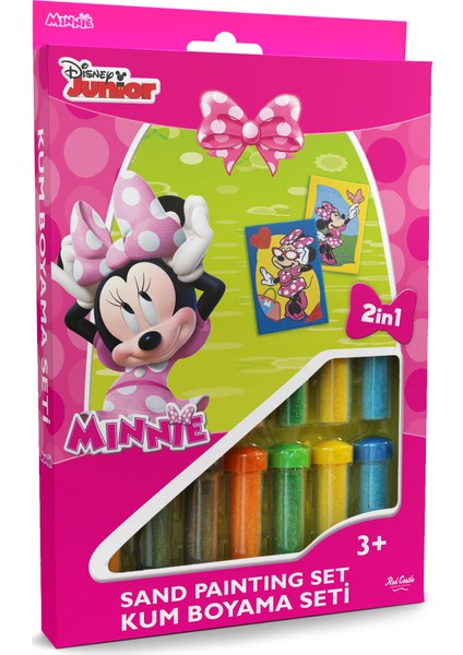 Minnie 1 Kum Boyama Kartları