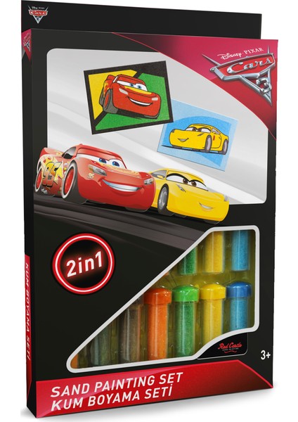 Cars 3 Kum Boyama Seti Ds-28