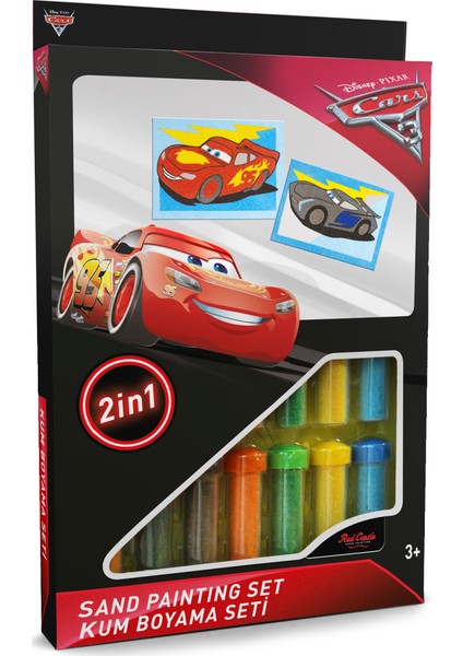 Cars 3 Kum Boyama Seti Ds-30