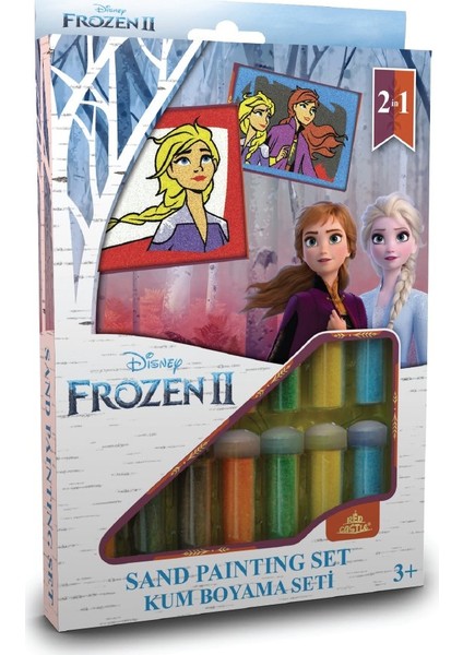 Red Castle Kum Boyama Seti Frozen 2