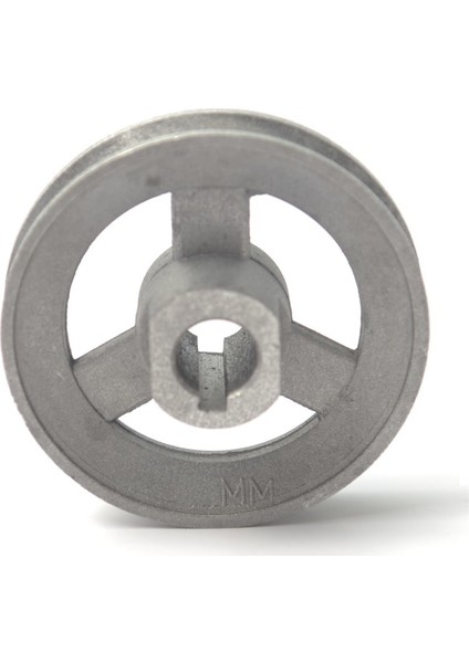 Motor Alüminyum Düz Kasnak / 90MM