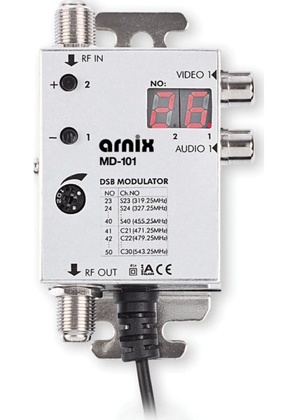 Arnıx 10 Adet Modulator (X1 Kamera A/V)