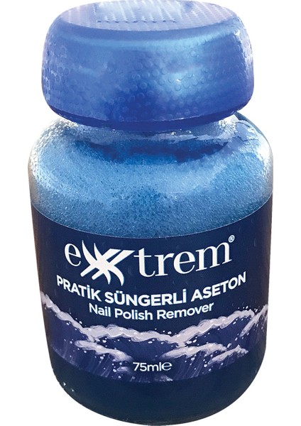 Pratik Süngerli Aseton Naturel 75 ml