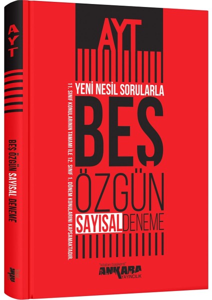 AYT Nesil Sorularla Sayısal 5 Özgün Deneme