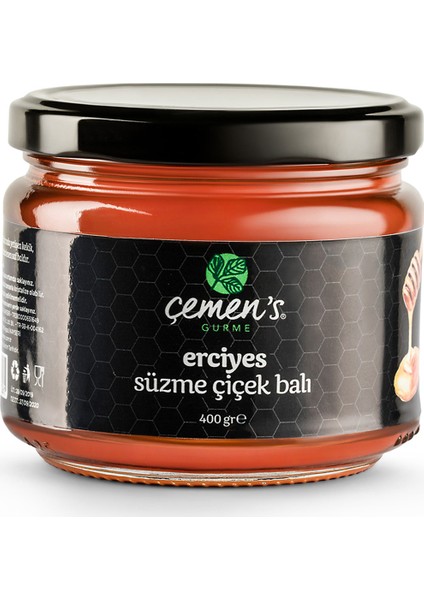 Çemen’s Erciyes Süzme Çiçek Balı 400 gr