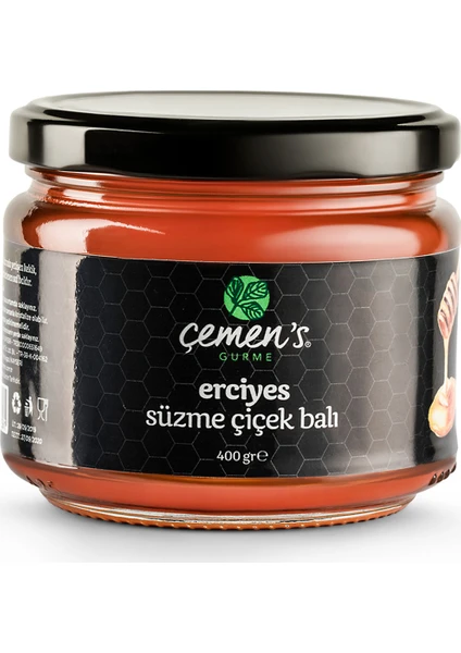 Çemen’s Erciyes Süzme Çiçek Balı 400 gr