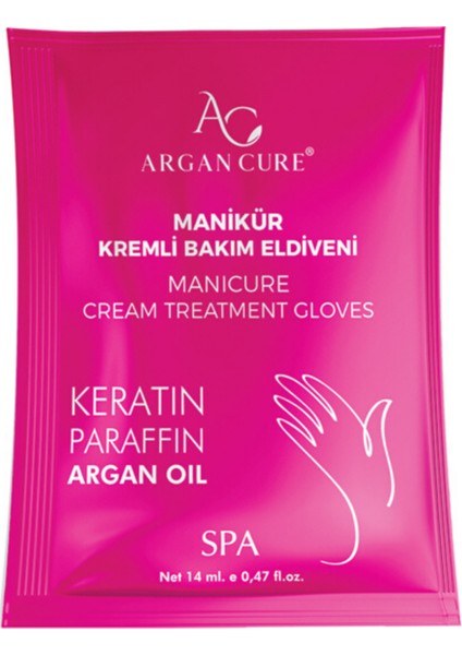 Manikür Keratin Bakım Eldiveni 5'li