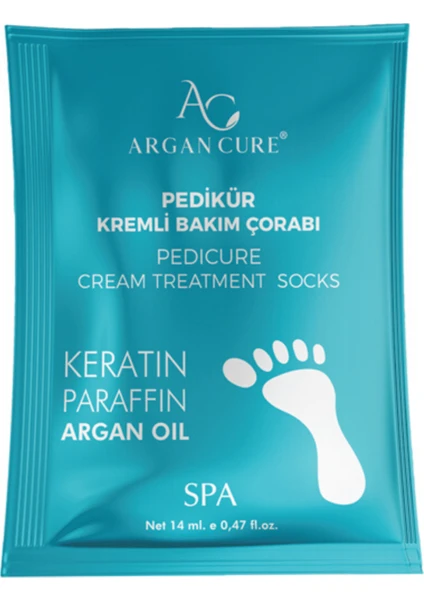 Argan Cure Pedikür Keratin Bakım Çorabı