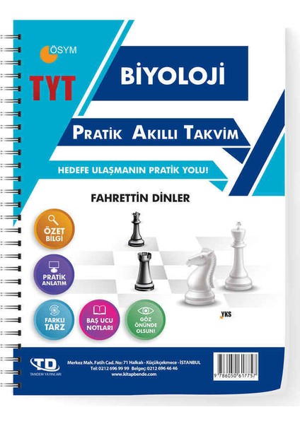 TYT Biyoloji Pratik Akıllı Takvim