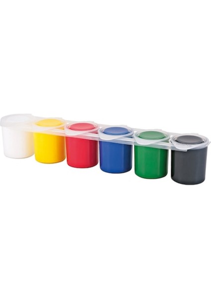 Renkli Taş Boyası 25 ml 6'lı