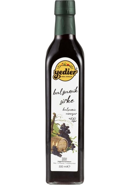 Balzamik Sirke 500 ml - Katkısız Doğal Fermantasyon