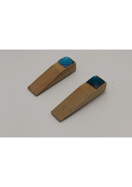 Ahşap Kapı Stoperi- Kapı Takozu 2 Li Renk 4