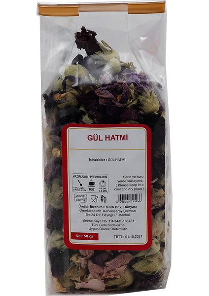 İbrahim Efendi Gül Hatmi 50 gr