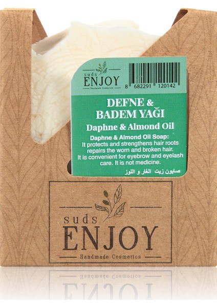 Doğal Defne & Badem Yağı El Yapımı Yüz, Saç ve Vücut Sabunu 100 gr fiyatları