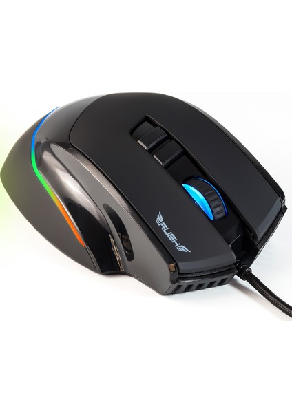 Bold RM878 10.000 DPI RGB Makro Oyuncu Gaming Mouse