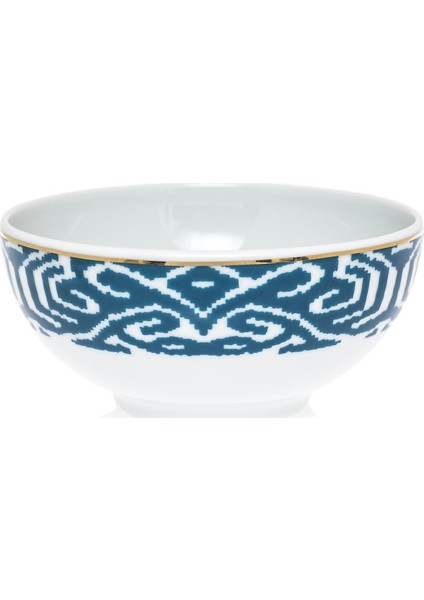 Ikat Petrol Mavi Dubai Kase 13 cm