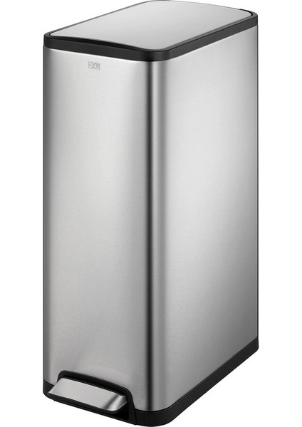 Ecoslim Paslanmaz Çelik Pedallı Çöp Kovası Inox 30 Lt