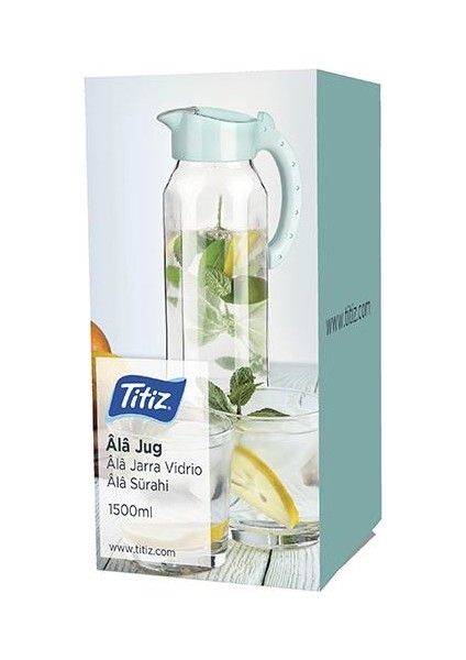 Toz Geçirmeyen Plastik Kapaklı Cam Sürahi 1;5 lt fiyatları