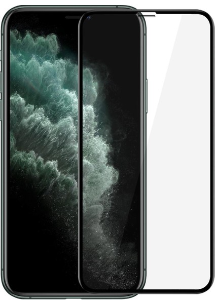 Apple iPhone 11 Pro Max Tam Kaplayan 5D Ekran Koruyucu Cam